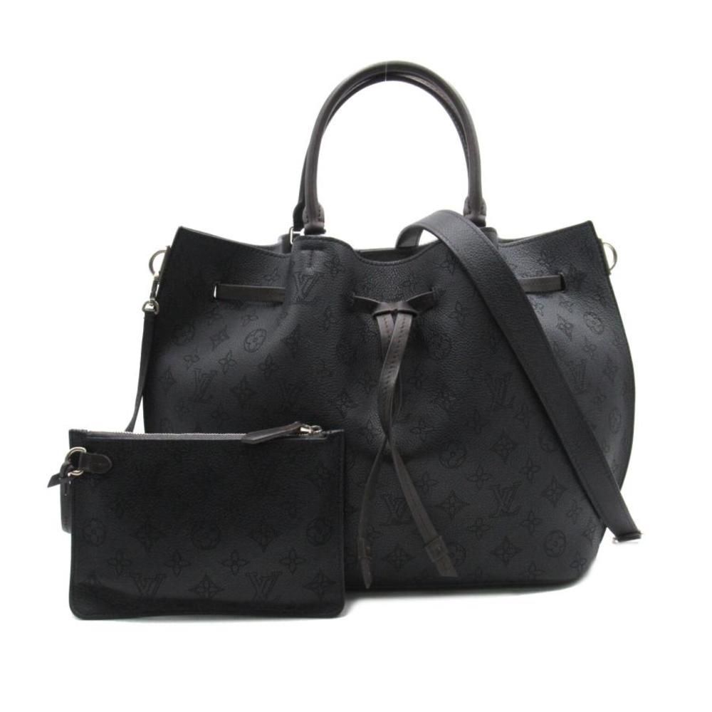 Louis Vuitton Mahina Leather Girolatta Black